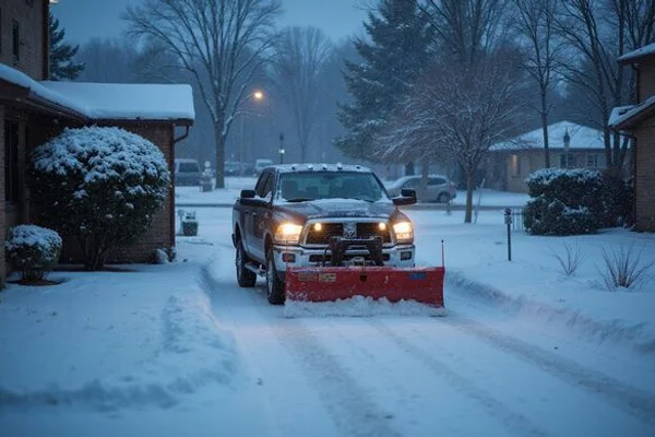 Snow Plowing & Ice Management